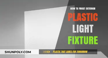 Frosting Exterior Light Fixtures: A Step-by-Step Guide