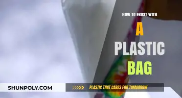 Easy Plastic Bag Frosting: A Beginner's Guide to Decorating Cakes