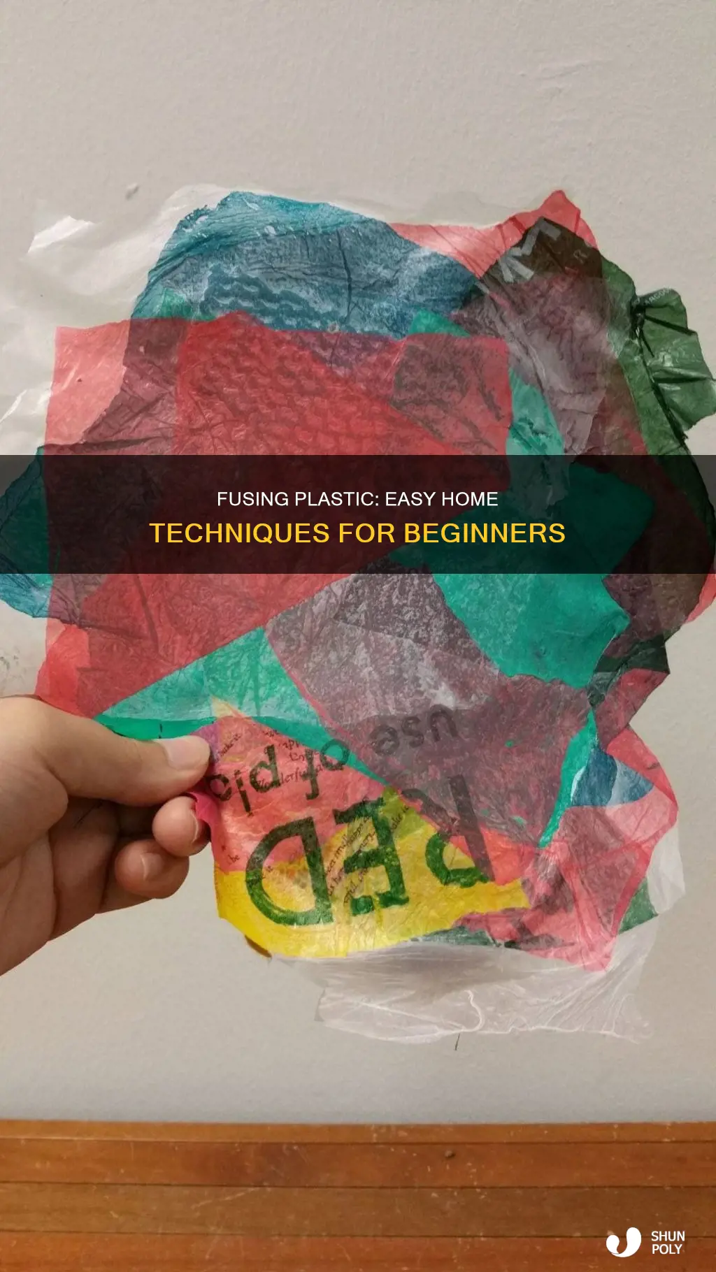how to fuse plastic together at home