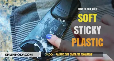 Fixing Soft, Sticky Plastic: A DIY Guide