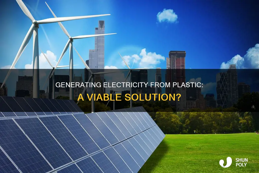 how to generate electricity from plastic