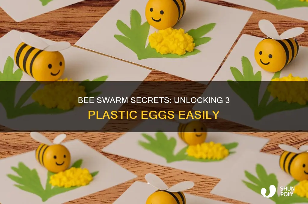 how to get 3 plastic eggs in bee swarm