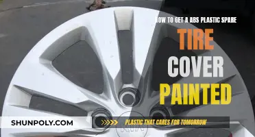 Painting an ABS Plastic Spare Tire Cover: A Step-by-Step Guide