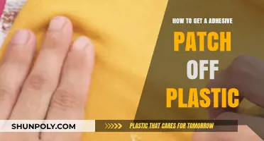 Easy Steps to Remove Adhesive Patches from Plastic Surfaces