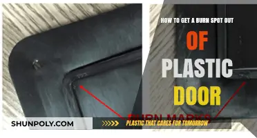 Effective Methods to Remove Burn Marks from Plastic Doors