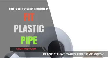 Doughboy Skimmer to Plastic Pipe: A Perfect Fit Guide