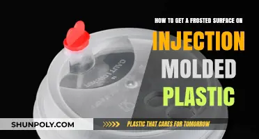 Achieving Frosted Finishes: Techniques for Injection Molded Plastic Surfaces