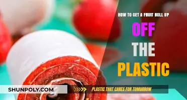 Easy Fruit Roll-Up Removal: Tips to Peel Without Plastic Sticking