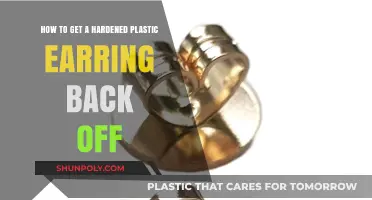 Easy Tips to Remove Hardened Plastic Earring Backs Safely