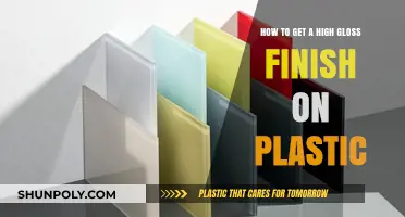 Achieve a Mirror-Like High Gloss Finish on Plastic Surfaces