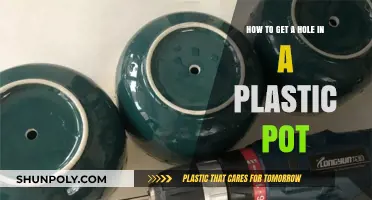 Easy DIY Guide: Drilling a Hole in Plastic Pots