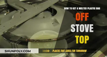 Quick Fix: Removing Melted Plastic Bag from Stove Top Safely