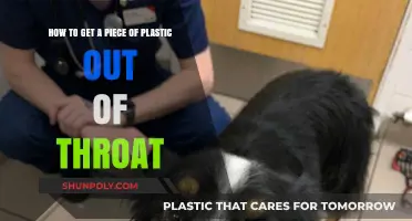 Quick Relief: Safely Removing Plastic Stuck in Your Throat
