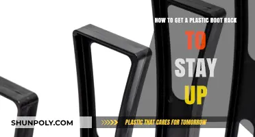 Secure Your Plastic Boot Rack: Simple Tips to Keep It Upright