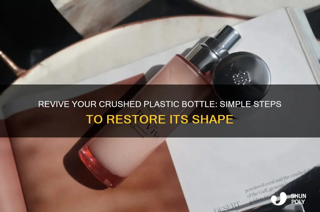 how to get a plastic bottle back in shape