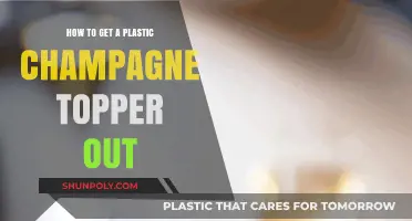Effortless Removal: How to Get a Plastic Champagne Topper Out