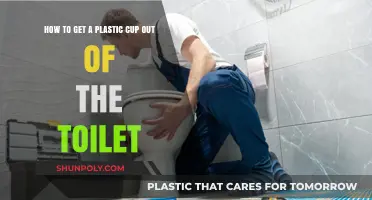 Quick Fix: Removing a Plastic Cup from Your Toilet Easily