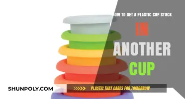 Mastering the Art of Nesting Cups: How to Get a Plastic Cup Stuck Inside Another