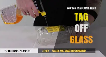Removing Plastic Price Tags from Glass: Quick and Damage-Free Tips