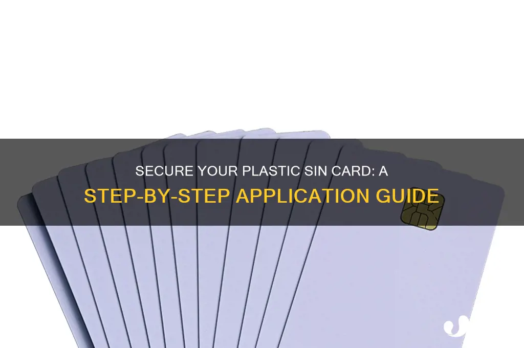 how to get a plastic sin card