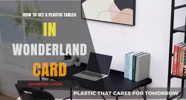 Unlocking Wonderland: Your Guide to Acquiring a Plastic Tables Card