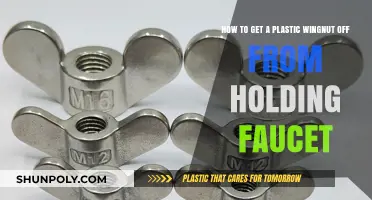 Removing Stuck Plastic Wingnuts from Faucets: Quick and Easy Tips