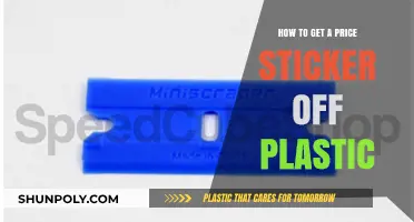 Effective Methods to Remove Price Stickers from Plastic Surfaces