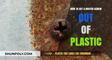 Removing Rusted Screws from Plastic: Quick and Easy DIY Solutions