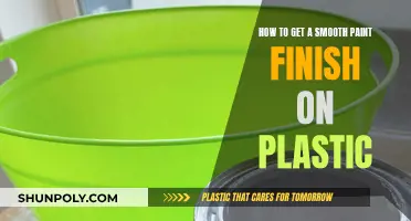 Achieving Smooth Paint Finishes on Plastic: Expert Tips