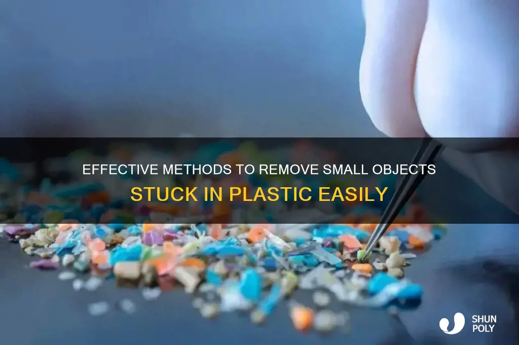 how to get a smwll out of plastic