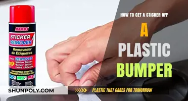 Effortless Sticker Removal: Safely Clean Your Plastic Bumper in Minutes