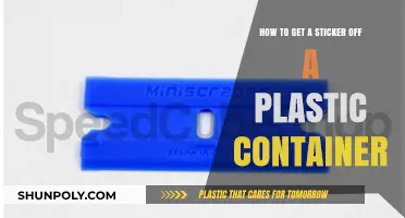 Effective Tips to Remove Stickers from Plastic Containers Easily
