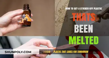 Removing Melted Stickers from Plastic: Quick and Easy Solutions