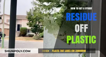 Effective Ways to Remove Sticky Residue from Plastic Surfaces Easily