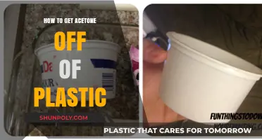 Effective Methods to Safely Remove Acetone Stains from Plastic Surfaces