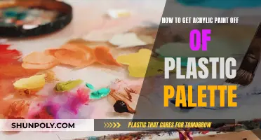 Acrylic Paint Removal from Plastic Palettes: Easy Methods