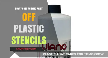 Effective Methods to Remove Acrylic Paint from Plastic Stencils Easily