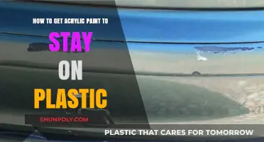 Mastering Acrylic Paint Adhesion: Tips for Durable Plastic Art Projects