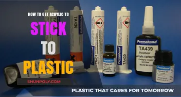 Mastering Adhesion: How to Get Acrylic to Stick to Plastic Effectively
