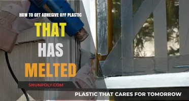 Removing Melted Adhesive from Plastic: Effective Techniques and Tips