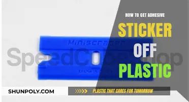 Effective Ways to Remove Adhesive Stickers from Plastic Surfaces