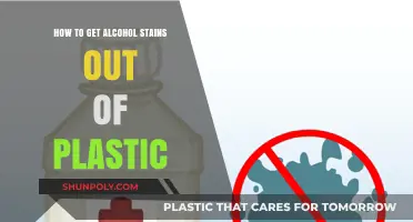 Effective Methods to Remove Alcohol Stains from Plastic Surfaces