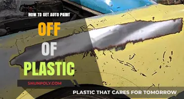 Effective Methods to Remove Auto Paint from Plastic Surfaces Easily