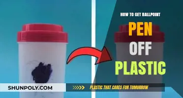 Effective Ways to Remove Ballpoint Pen Marks from Plastic Surfaces