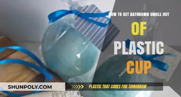 Effective Ways to Remove Bath Bomb Scents from Plastic Cups