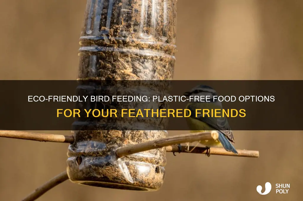how to get bird food without plastic
