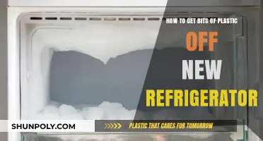 Easy Tips to Remove Plastic Bits from Your New Refrigerator
