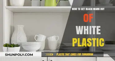 Effective Ways to Remove Black Marks from White Plastic Surfaces