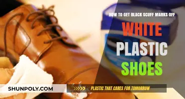 Effective Ways to Remove Black Scuff Marks from White Plastic Shoes