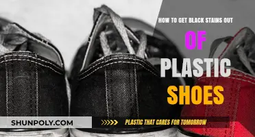 Effective Methods to Remove Black Stains from Plastic Shoes Easily